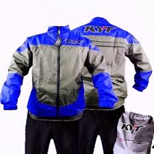KYT WATERPROOF RAINCOAT JACKET - DOUBLE ZIP