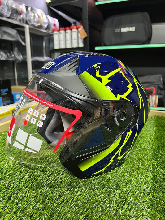 GIVI M35.0 SCUDO GRAPHIC DRACO YELLOW BLUE - M350FDRYB