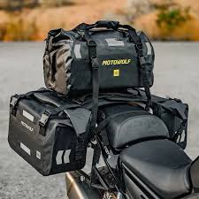 MOTOWOLF SIDE BAG MDL0720 UNIVERSAL 30L + 30L - BLACK