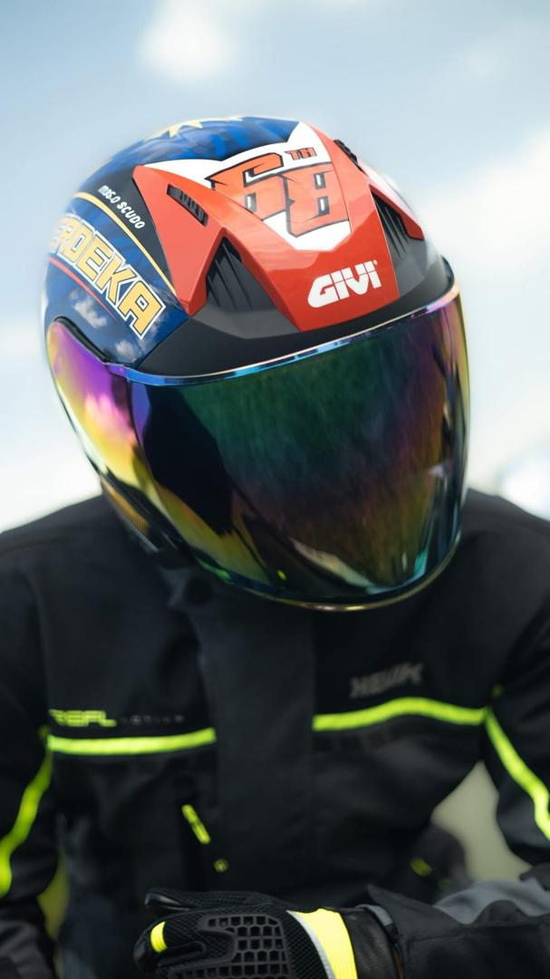 GIVI HELMET M35.0 SCUDO MERDEKA 68TH LIMITED EDITION