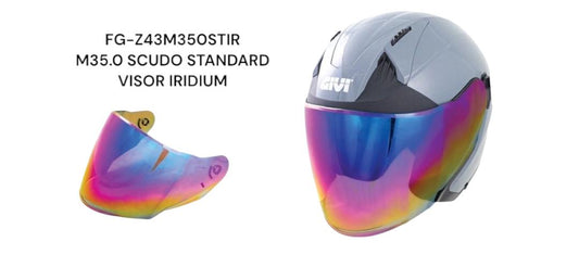 GIVI SCUDO M35.0 HELMET SPECIAL MIRROR IRIDIUM COLOUR VISOR
