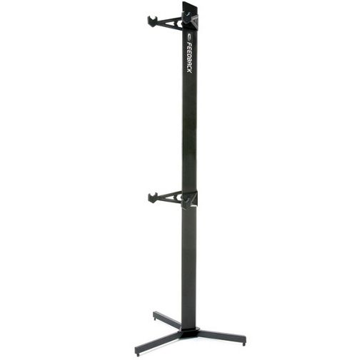 Feedback Sports Velo Cache (2 Bike Storage Rack) – Black