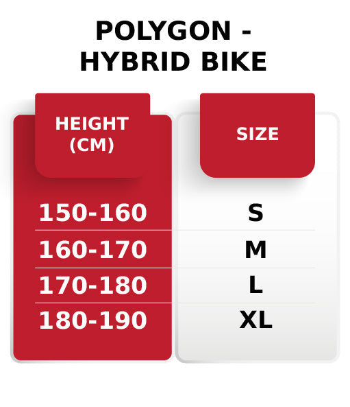 Polygon 2021 Path 2 Hybrid Trekking Bike