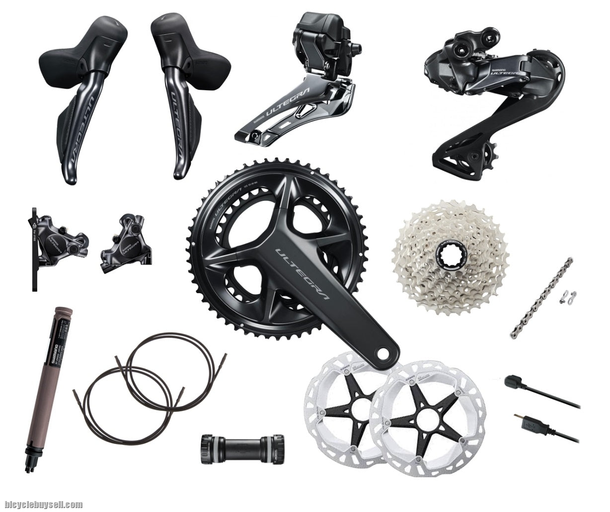 SHIMANO ULTEGRA DI2 R8170 GROUPSET (DISC) - 12SPEED (2023)