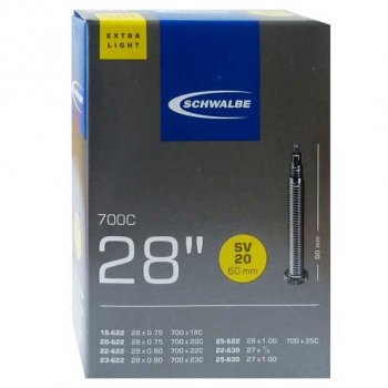 Schwalbe Extralight Tube SV20