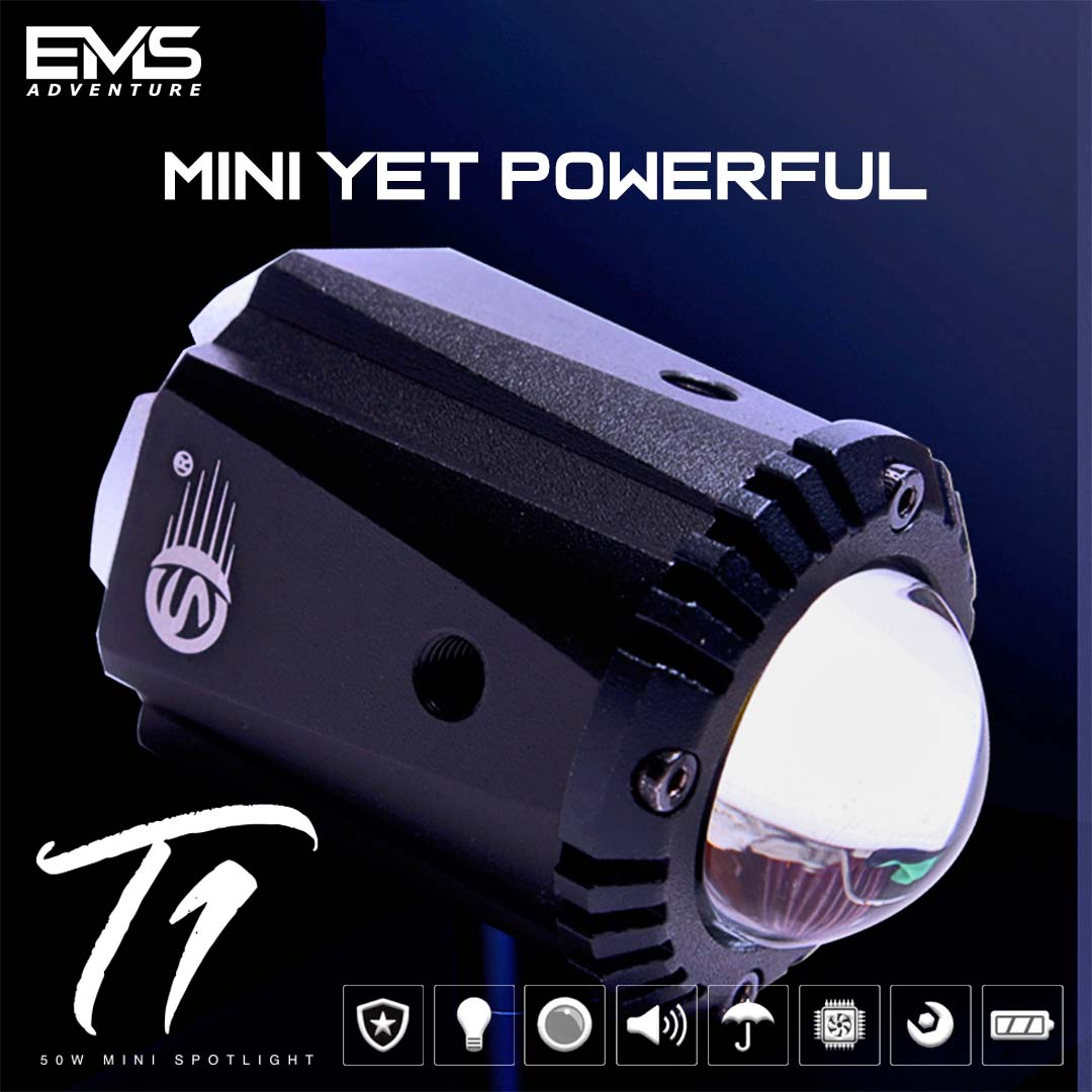 EMS LED SPORTLIGHT T1 MINI UNIVERSAL-50 WATT