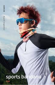 AONIJIE E4907 Sports Headband Running Protector Sunscreen Mask Scarf Outdoor Men Women Bandana Gaiter Headwear