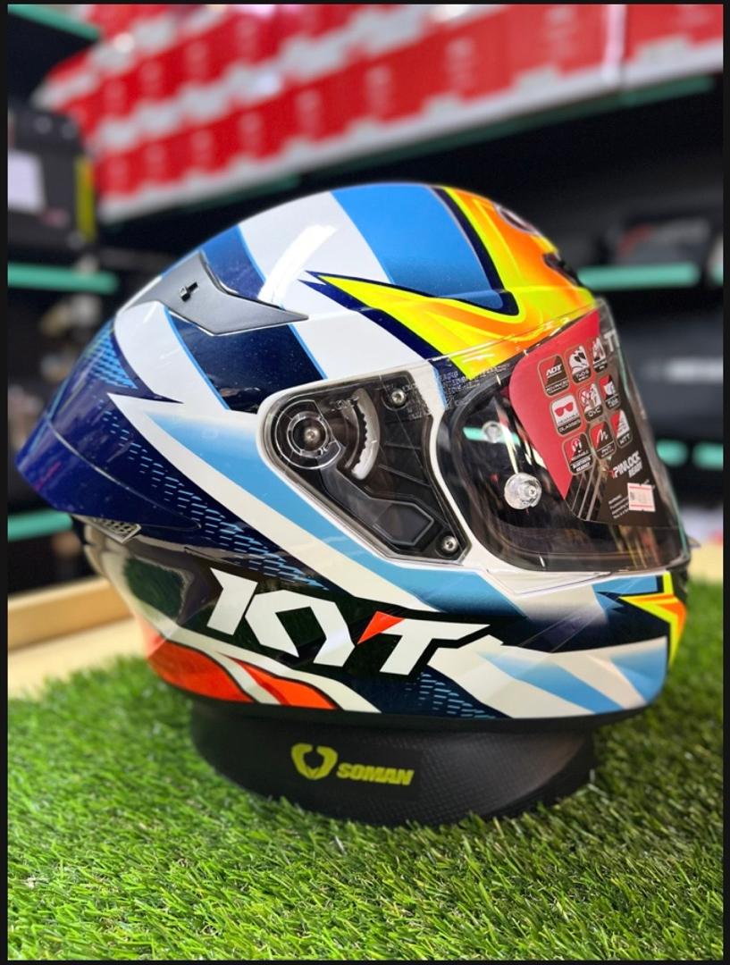 KYT FULL FACE /OPEN FACE HELMET