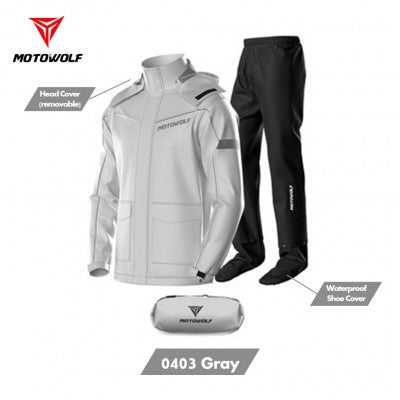 MOTORWOLF RAIN SUIT MDL0403