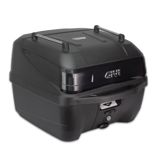 GIVI 32LTR METALLIC BLACK BOLD MONOLOCK TOPCASE ADVANCE - B32NB-ADV