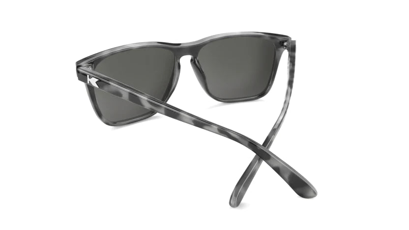 Knockaround Fast Lanes Sunglasses - Granite Tortoise Shell / Silver Smoke