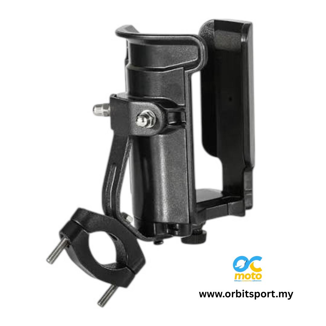 MOTOWOLF Bottle Holder Motorcycle - MDL3518 Mirror / Bar Mount