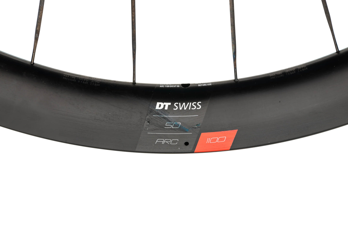 DT SWISS ARC 1100  DI 700C CL 50 WTS WRIM DECAL WHITE