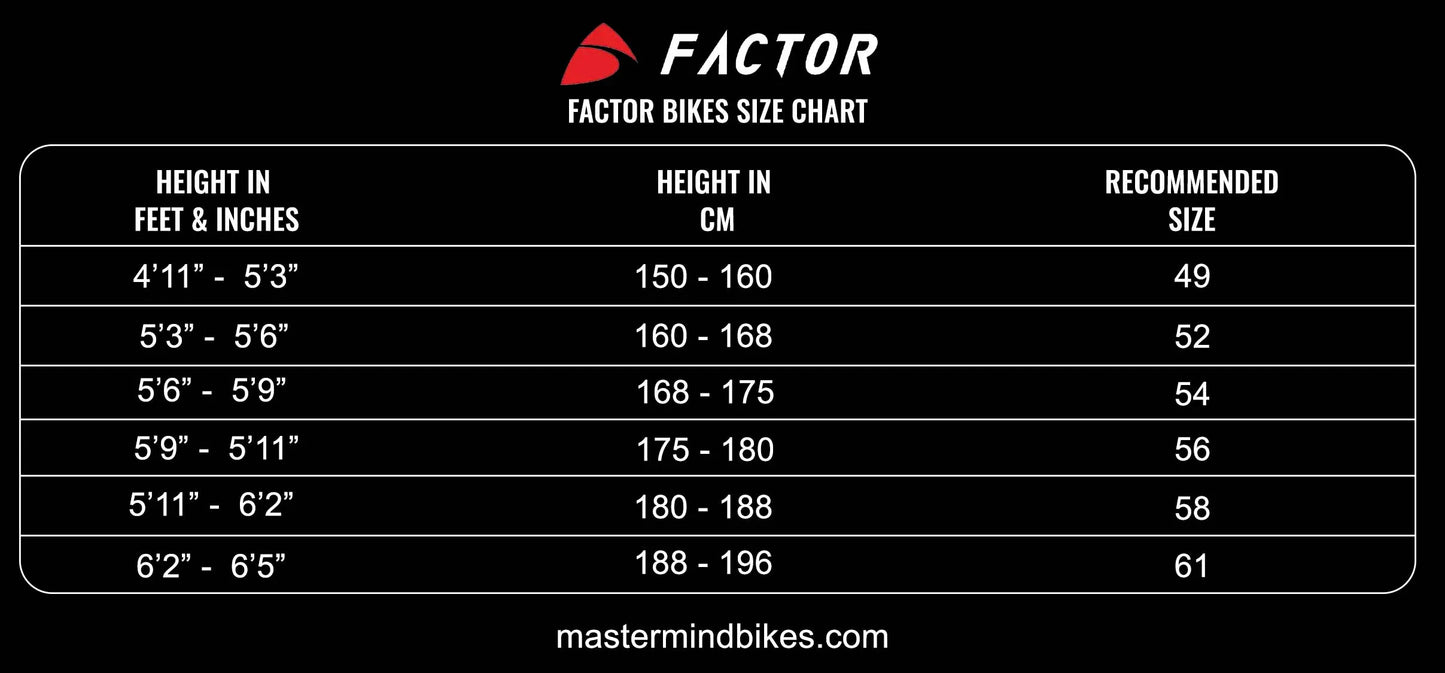 Factor 02 Disc Road Bike - Miami Blue