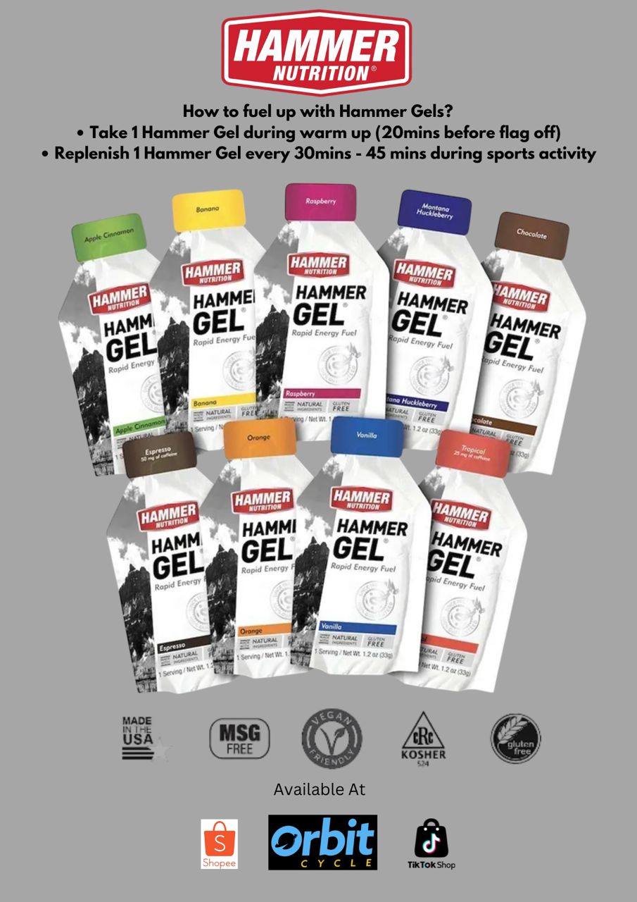 Hammer Complex Carbohydrate Energy Gel