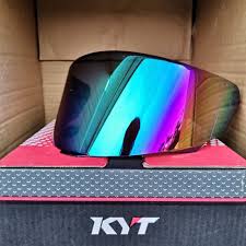 KYT VISOR TT COURSE GREEN