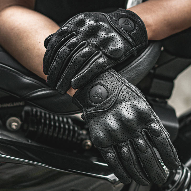 MOTOWOLF Riding Leather Gloves MDL0302