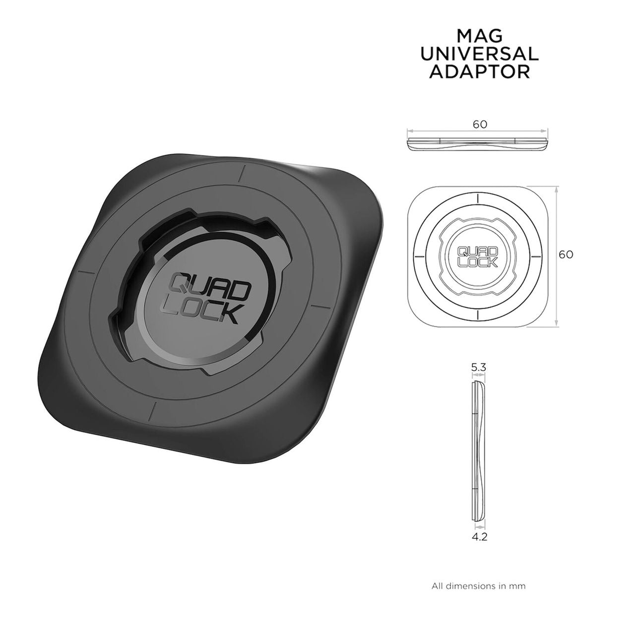 Quad Lock MAG Universal Adaptor