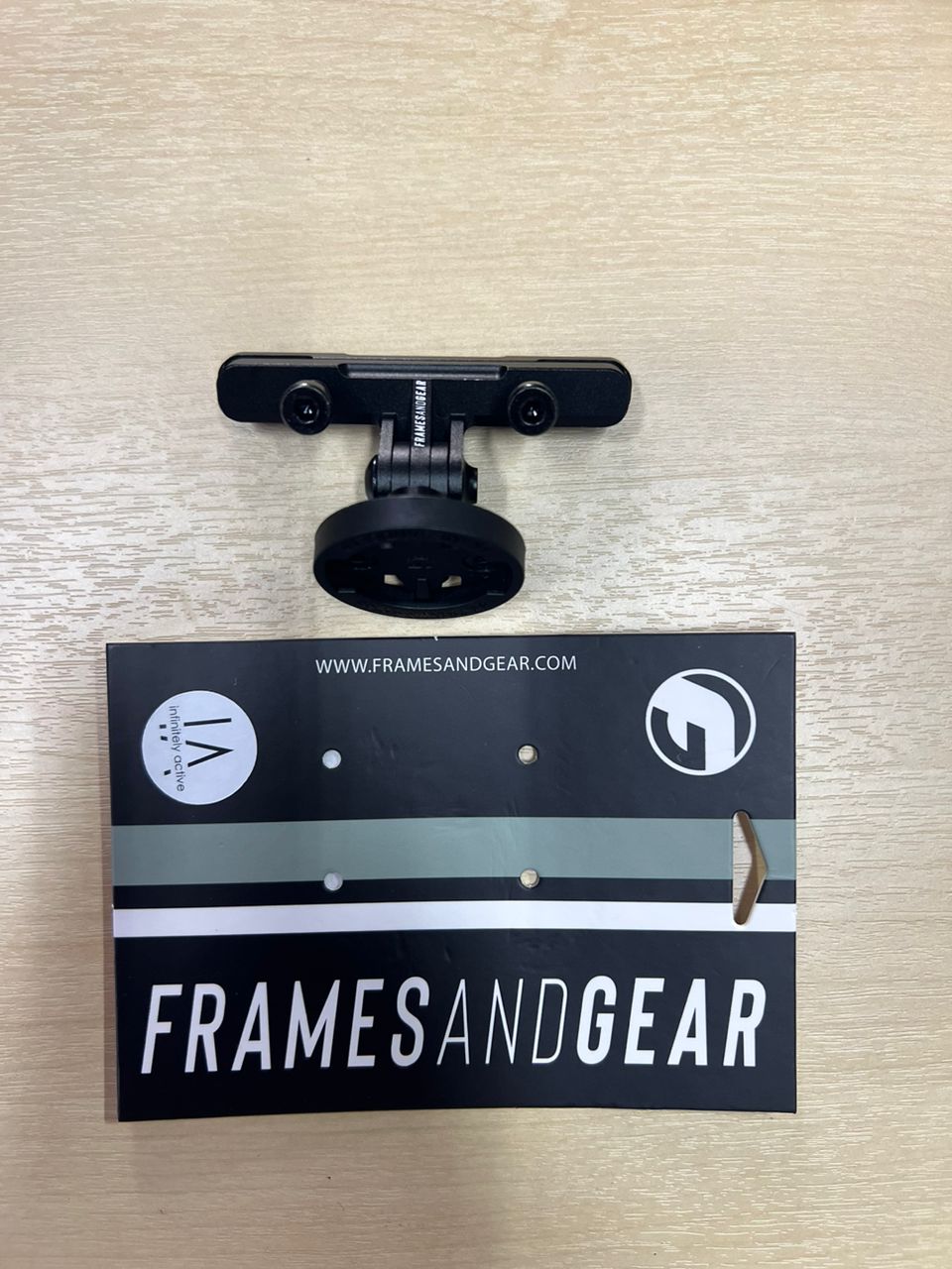 Framesandgear Garmin Varia RTL515 CNC Gopro Saddle Rail Light Mount