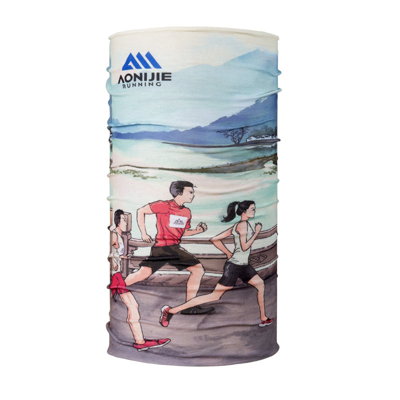 AONIJIE E4907 Sports Headband Running Protector Sunscreen Mask Scarf Outdoor Men Women Bandana Gaiter Headwear