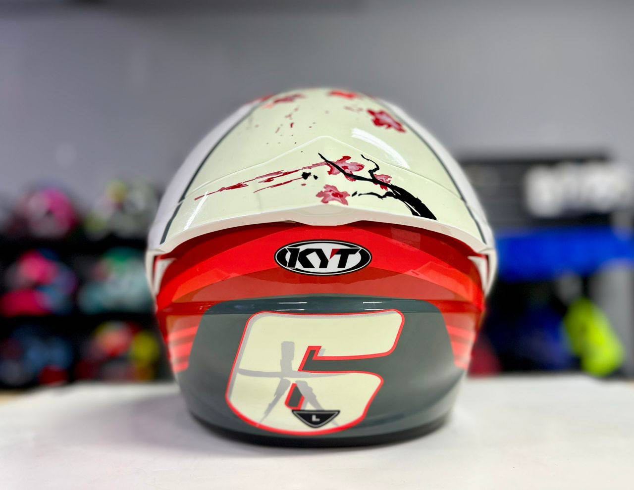 KYT HELMET NFJ XAVI SAKURA