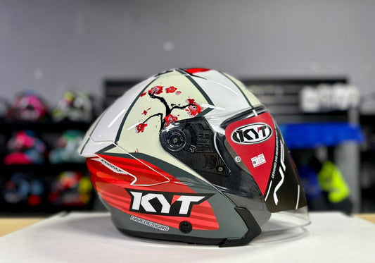 KYT HELMET NFJ XAVI SAKURA