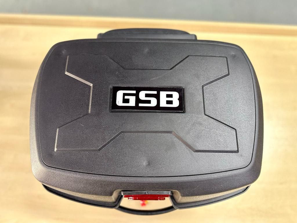 TOP BOX ABS PLASTIC GSB -  32L (Black)