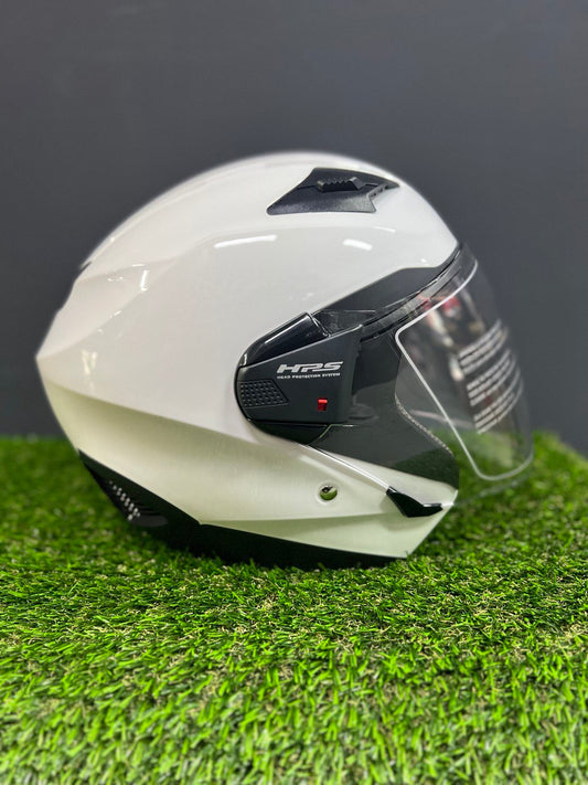 GIVI M30.3 D-VISOR SOLID WHITE HELMET - M303BB910