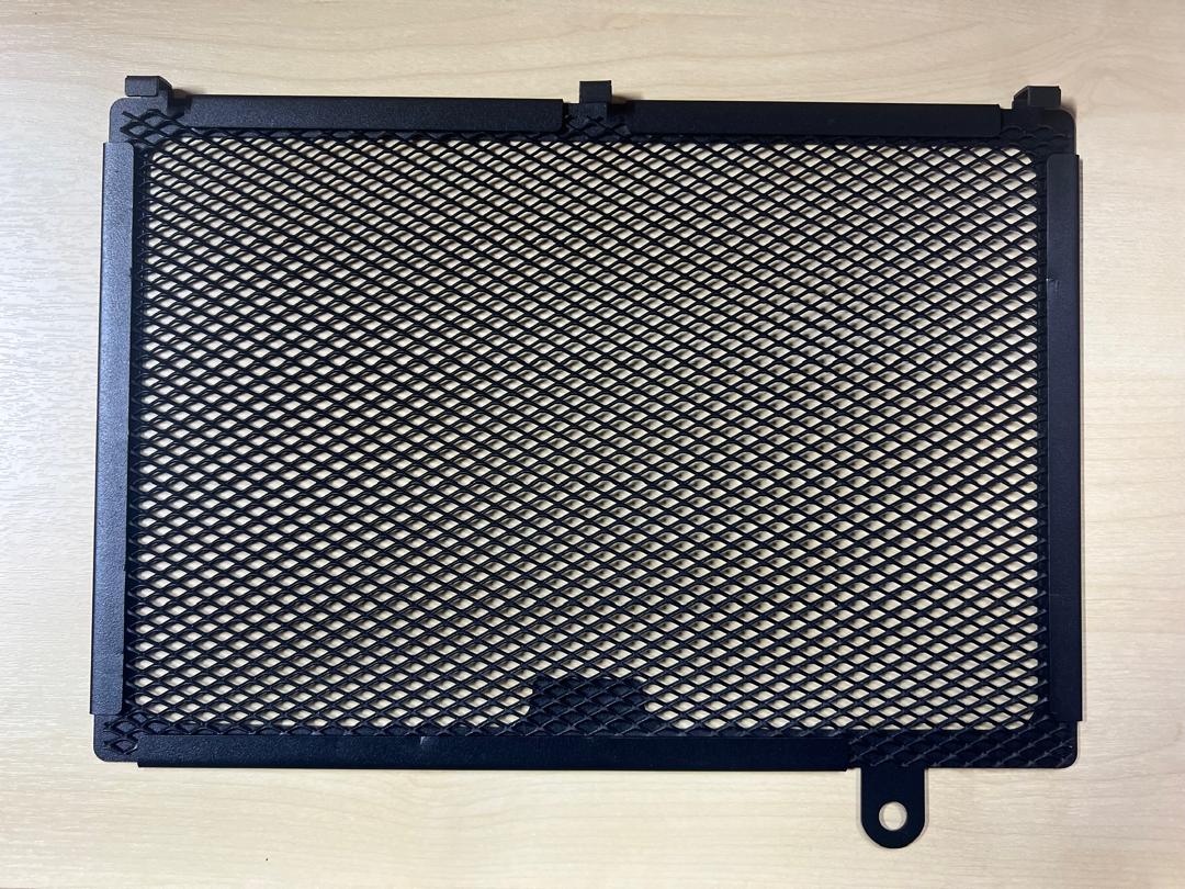 EMS Radiator Cover Steel Suzuki VStrom 650XT - Black (2017-2023)