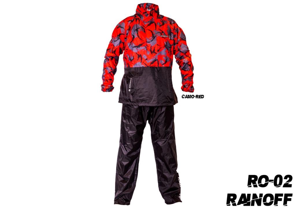 Rainoff Raincoat RO-02 Camo Design [2Way-One Piece]