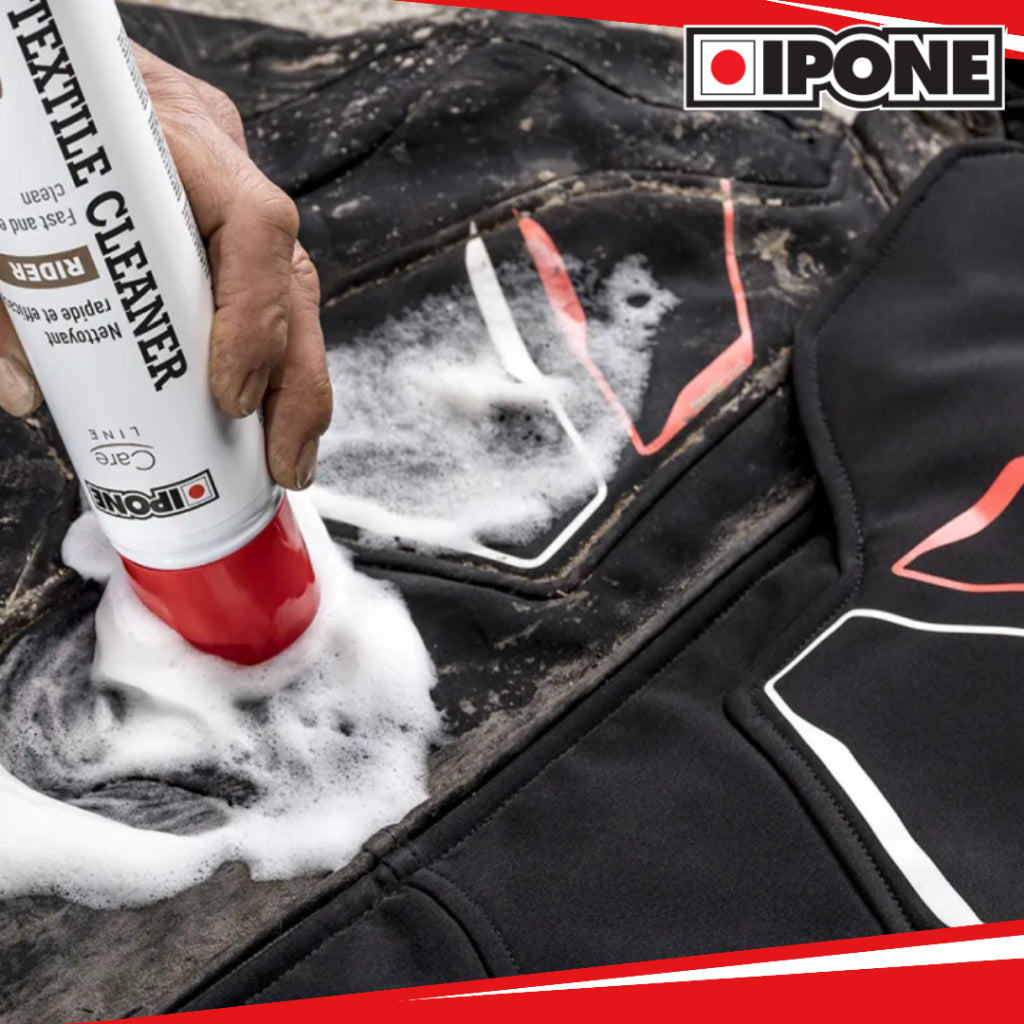 IPONE Textile Cleaner Motorcycle Textiles Cleaning Foam - 300ml