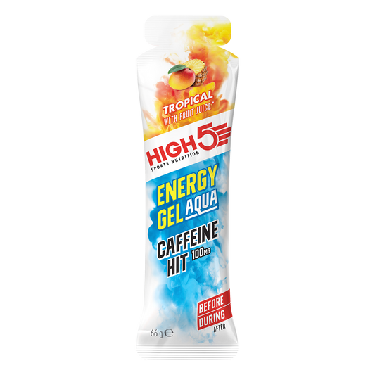 High5 Energy Gel Aqua Caffeine HIT 66g Gels