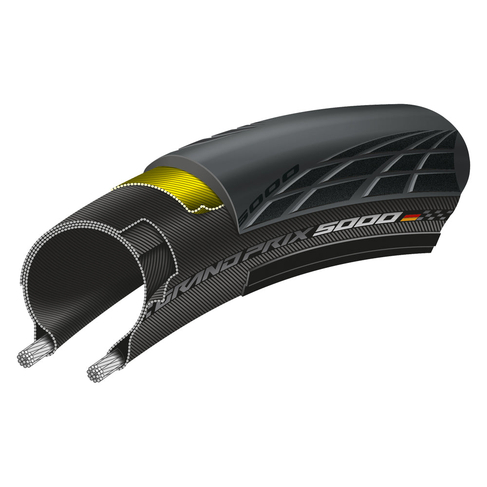 Continental Grand Prix 5000 Road Bike Tire Clincher