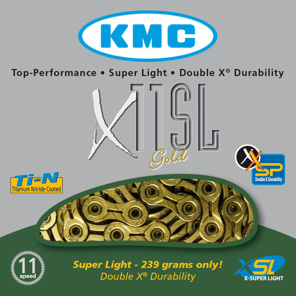 KMC 11 Speed Super Light Chain Titanium