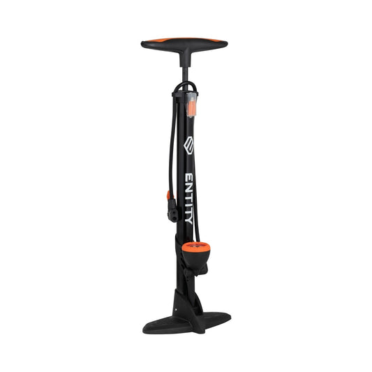 ENTITY FP15 HIGH VOLUME BICYCLE FLOOR PUMP WITH GAUGE