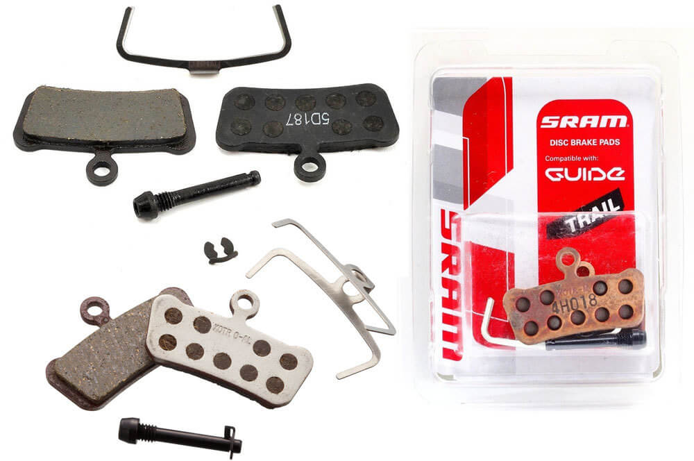 SRAM GUIDE AND AVID TRAIL BRAKE PADS