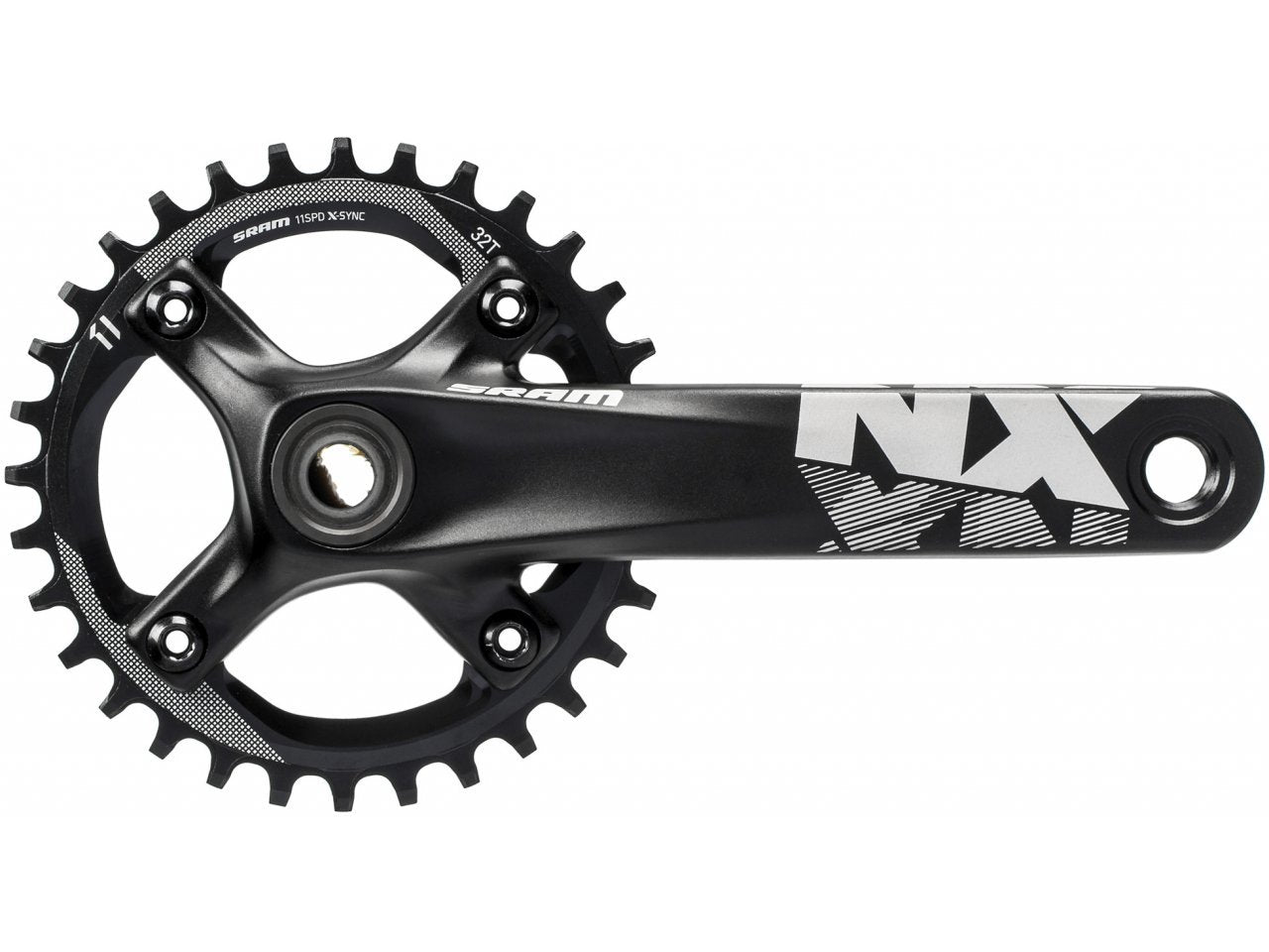 SRAM NX GXP 1x11-speed Crankset - 2017 Model